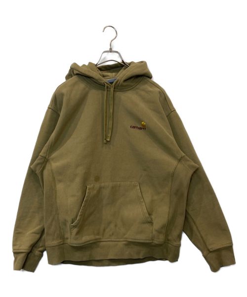 CarHartt（カーハート）CarHartt (カーハート) スウェットパーカー オリーブ サイズ:Lの古着・服飾アイテム