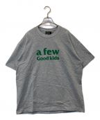 A FEW GOOD KIDSアフューグッドキッズ）の古着「プリントTシャツ」｜グレー