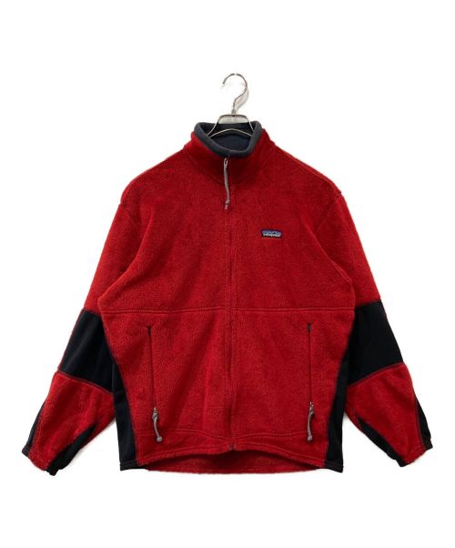 Patagonia（パタゴニア）Patagonia (パタゴニア) R2 Fleece Jacket レッド サイズ:Mの古着・服飾アイテム