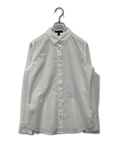 icB（アイシービー）icB (アイシービー) Cotton Shirting ブラウス ホワイト サイズ:11の古着・服飾アイテム