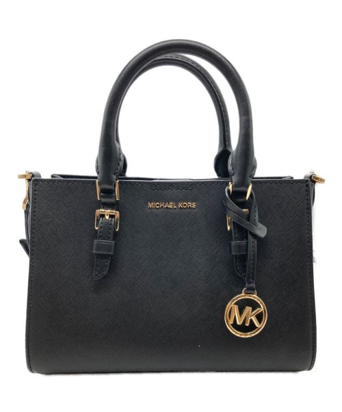 MICHAEL KORS（マイケルコース）MICHAEL KORS (マイケルコース) 2WAYバッグ ブラックの古着・服飾アイテム