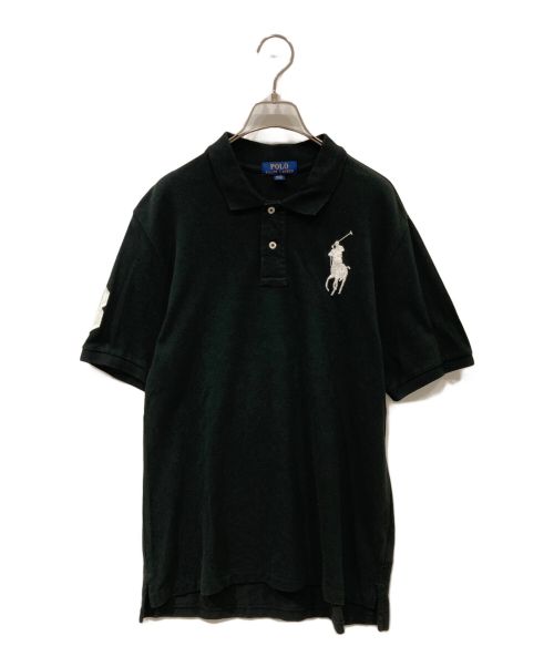 POLO RALPH LAUREN（ポロ・ラルフローレン）POLO RALPH LAUREN (ポロ・ラルフローレン) ビッグポニーポロシャツ モスグリーン サイズ:XLの古着・服飾アイテム