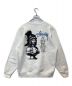 stussy (ステューシー) クルーネックスウェット ホワイト サイズ:M：8800円