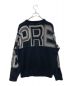 SUPREME (シュプリーム) Chenille Logo Sweater/シェニールロゴセーター ブラック サイズ:M：15800円