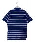 POLO BY RALPH LAUREN (ポロ バイ ラルフローレン) ボーダーポロシャツ ブルー×ホワイト サイズ:L：3480円