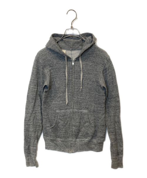 N.HOOLYWOOD（エヌ ハリウッド）N.HOOLYWOOD (エヌ ハリウッド) ZIP UP HOODIE グレー サイズ:32の古着・服飾アイテム