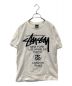 stussy（ステューシー）の古着「プリントTシャツ」｜ホワイト