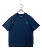 THE NORTH FACノースフェイス）の古着「Bandana Square Logo Tシャツ」｜ネイビー