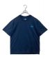 THE NORTH FAC（ノースフェイス）の古着「Bandana Square Logo Tシャツ」｜ネイビー