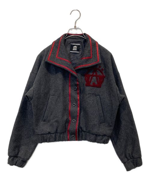 PAMEO POSE（パメオポーズ）PAMEO POSE (パメオポーズ) A-MATE BLOUSON グレー サイズ:FREEの古着・服飾アイテム