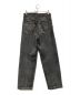 LIDnM (リドム) SUPIMA VINTAGE STRAIGHT DENIM グレー サイズ:M：3980円