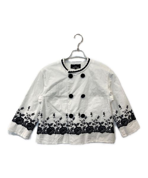 tricot COMME des GARCONS（トリココムデギャルソン）tricot COMME des GARCONS (トリココムデギャルソン) コットン中綿ジャケット ホワイト サイズ:Mの古着・服飾アイテム