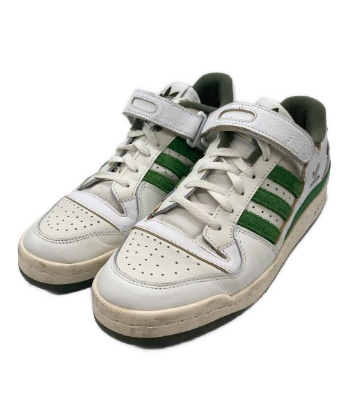 adidas（アディダス）adidas (アディダス) FORUM 84 LOW/フォーラム 84 ロー ホワイトグリーン サイズ:27㎝の古着・服飾アイテム