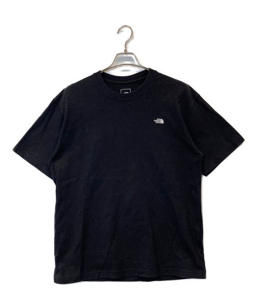 THE NORTH FACE（ザ ノース フェイス）THE NORTH FACE (ザ ノース フェイス) S/S NUPTSE Cotton TEE ブラック サイズ:XLの古着・服飾アイテム