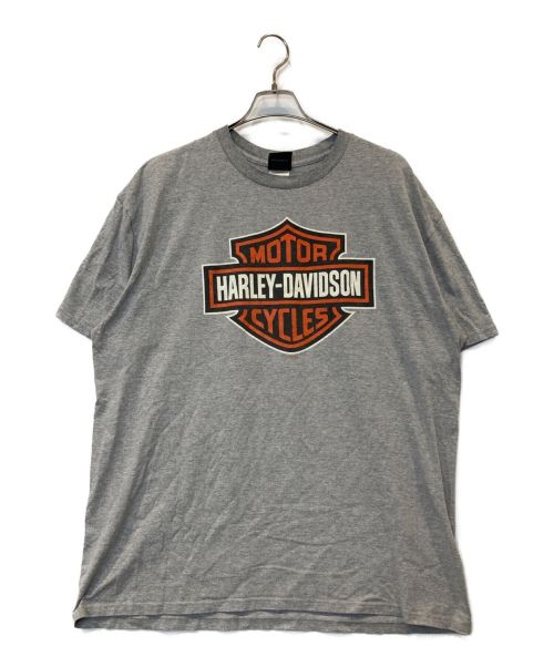 HARLEY-DAVIDSON（ハーレーダビッドソン）HARLEY-DAVIDSON (ハーレーダビッドソン) 両面プリントTシャツ グレー サイズ:2XLの古着・服飾アイテム