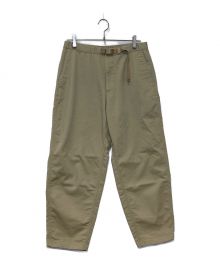 THE NORTHFACE PURPLELABEL（ザ・ノースフェイス パープルレーベル）の古着「Stretch Twill Wide Tapered Pants」｜ベージュ