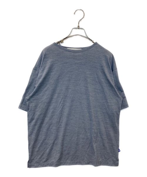 Caledoor（カレドアー）Caledoor (カレドアー) Summer merino t‐shirts グレー サイズ:Mの古着・服飾アイテム