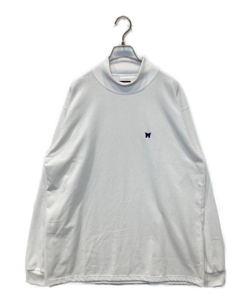 Needles（ニードルズ）Needles (ニードルズ) L/S Mock Neck Tee ホワイト サイズ:Mの古着・服飾アイテム