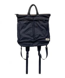 PORTER×KAPTAIN SUNSHINE（ポーター×キャプテンサンシャイン）の古着「2Way Helmet Bag」｜ネイビー