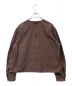 6(ROKU) BEAUTY&YOUTH (ロク ビューティーアンドユース) COTTON VOLUME SLEEVE BLOUSE / ブラウス ブラウン サイズ:36：3980円