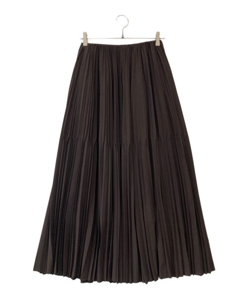 ASTRAET（アストラット）ASTRAET (アストラット) プリーツスカート ブラウン サイズ:1の古着・服飾アイテム