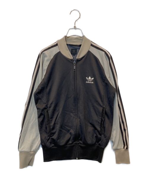 adidas（アディダス）adidas (アディダス) トラックジャケット ブラウン サイズ:XSの古着・服飾アイテム