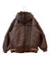 6(ROKU) BEAUTY&YOUTH (ロク ビューティーアンドユース) FAKE LEATHER×BOA ZIP BLOUSON ブラック サイズ:36：12000円