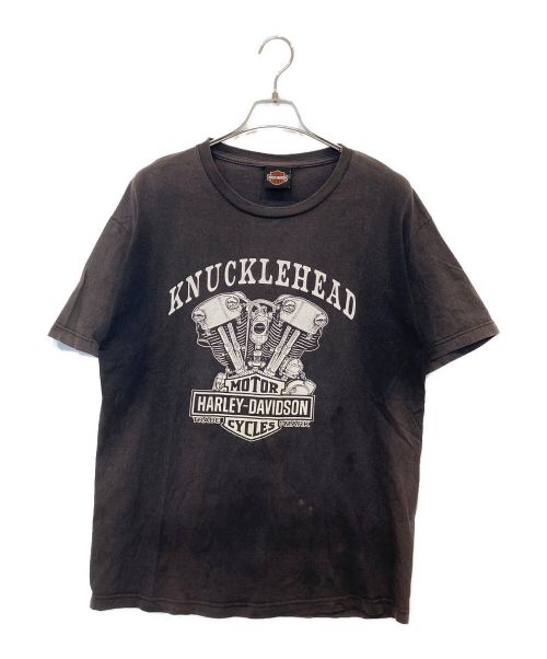 HARLEY-DAVIDSON（ハーレーダビッドソン）HARLEY-DAVIDSON (ハーレーダビッドソン) Tシャツ ブラック サイズ:Lの古着・服飾アイテム