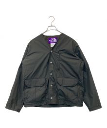 THE NORTHFACE PURPLELABEL（ザ・ノースフェイス パープルレーベル）の古着「Midweight 65/35 Hopper Field Cardigan」｜グレー