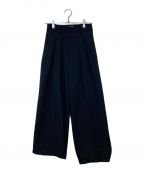 TODAYFULトゥデイフル）の古着「Doubletuck Twill Trousers」｜ブラック