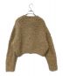 CLANE (クラネ) TEDDY BEAR HAND KNIT TOPS ブラウン サイズ:1：12000円