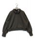 foufou（フーフー）の古着「shirts collar sweat / シャツカラースウェット」｜グレー