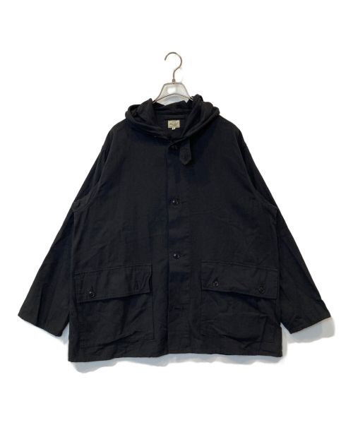 TRADE MARK GOLD（トレードマークゴールド）TRADE MARK GOLD (トレードマークゴールド) 6.5oz. SELVEDGE DUCK SNOW PARKA ブラック サイズ:Mの古着・服飾アイテム