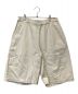 TRADE MARK GOLD（トレードマークゴールド）の古着「SELVEDGE WEAPON EASY WIDE SHORTS」｜ベージュ