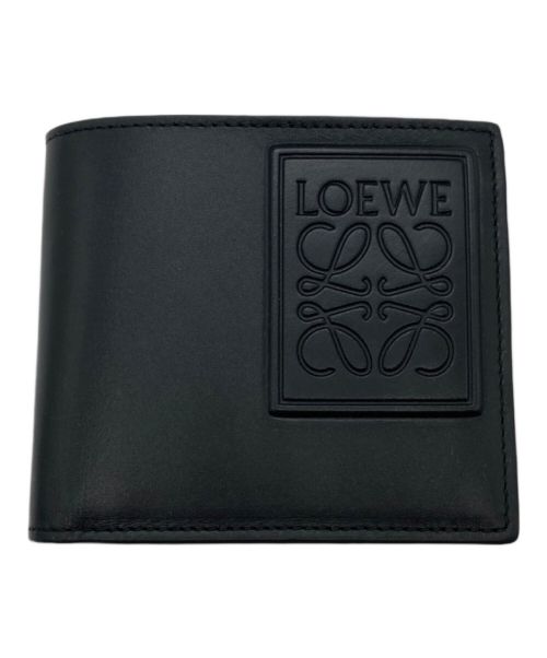 LOEWE（ロエベ）LOEWE (ロエベ) バイフォールド コインウォレット ブラックの古着・服飾アイテム