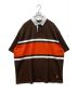 NAUTICA（ノーティカ）の古着「TOO HEAVY Oversized Rugger Shirt 100 BIG」｜ブラウン