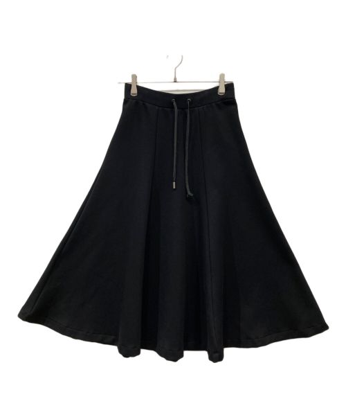SYSORUS（シソラス）SYSORUS (シソラス) リブウエストサーキュラースカート ブラック サイズ:2の古着・服飾アイテム