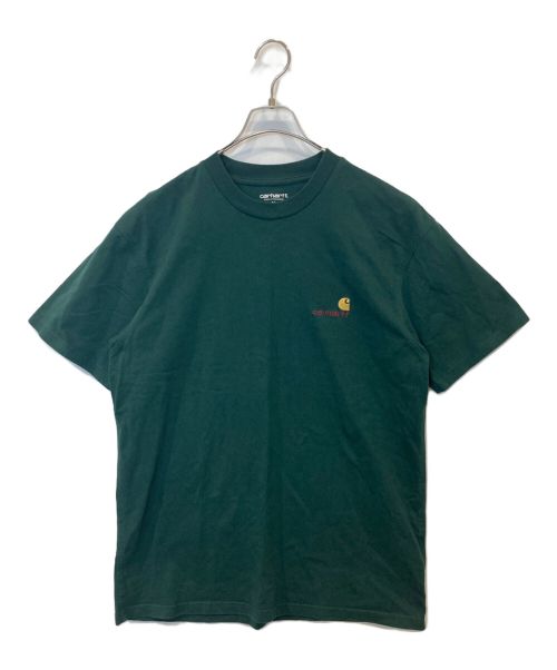 CarHartt（カーハート）CarHartt (カーハート) 半袖Tシャツ グリーン サイズ:Mの古着・服飾アイテム