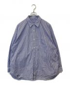 FreshServiceフレッシュサービス）の古着「CORPORATE UNIFORM L/S SHIRT」｜ブルー