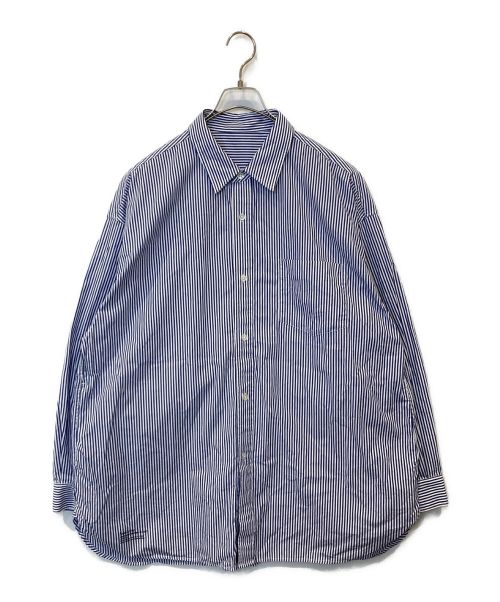 FreshService（フレッシュサービス）FreshService (フレッシュサービス) CORPORATE UNIFORM L/S SHIRT ブルー サイズ:Mの古着・服飾アイテム