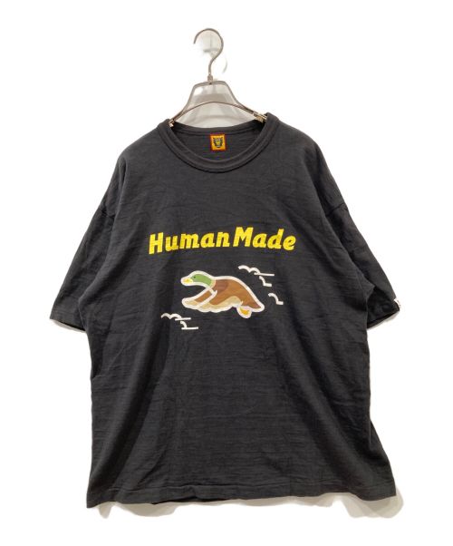 HUMAN MADE（ヒューマンメイド）HUMAN MADE (ヒューマンメイド) DUCKプリントTシャツ ブラック サイズ:2XLの古着・服飾アイテム