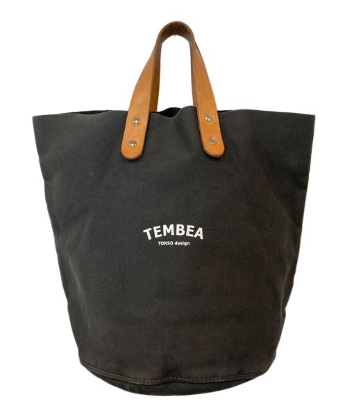 TEMBEA（テンベア）TEMBEA (テンベア) キャンバストートバッグ グレーの古着・服飾アイテム