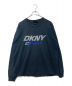 DKNY（ダナキャランニューヨーク）の古着「ロンT」｜ブラック