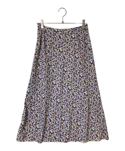 IENA（イエナ）IENA (イエナ) デシンプリントスリットスカート パープル サイズ:38の古着・服飾アイテム