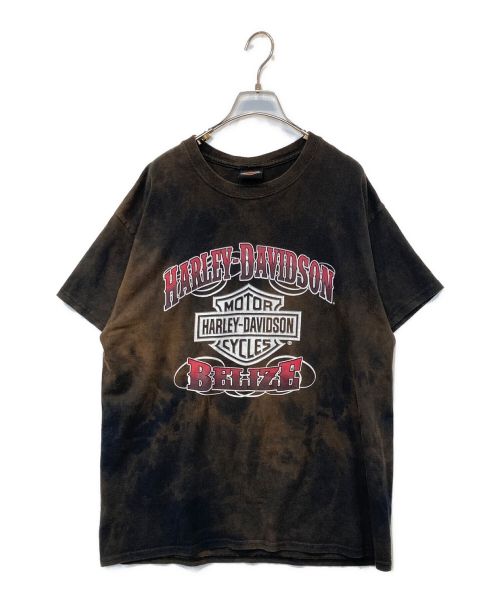 HARLEY-DAVIDSON（ハーレーダビッドソン）HARLEY-DAVIDSON (ハーレーダビッドソン) 【古着】プリントTシャツ ブラック サイズ:表記なしの古着・服飾アイテム