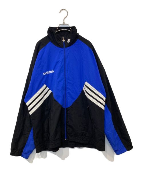 adidas（アディダス）adidas (アディダス) リバーシブルジャケット ブルー×ブラック サイズ:Lの古着・服飾アイテム