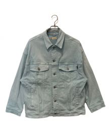 YANUK（ヤヌーク）の古着「Oversized Jean Jacket」｜スカイブルー