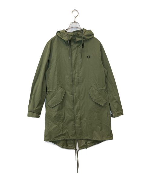 FRED PERRY（フレッドペリー）FRED PERRY (フレッドペリー) Shell Parka カーキ サイズ:Mの古着・服飾アイテム