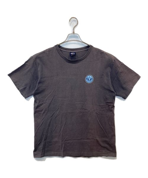 OLD STUSSY（オールドステューシー）OLD STUSSY (オールドステューシー) プリントTシャツ グレー サイズ:Lの古着・服飾アイテム