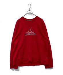 adidas（アディダス）の古着「スウェット」｜レッド